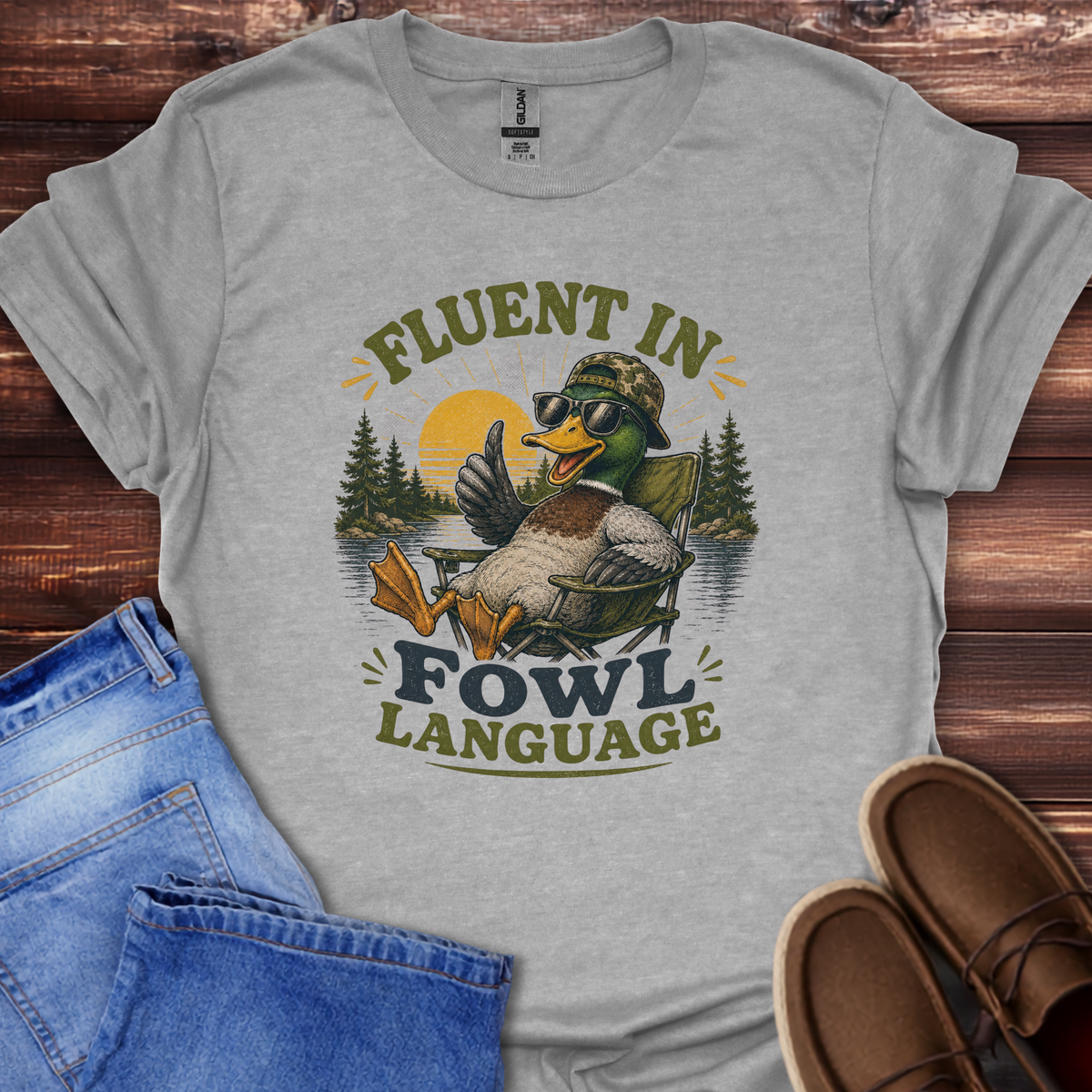 Fluent In Fowl Language T-Shirt