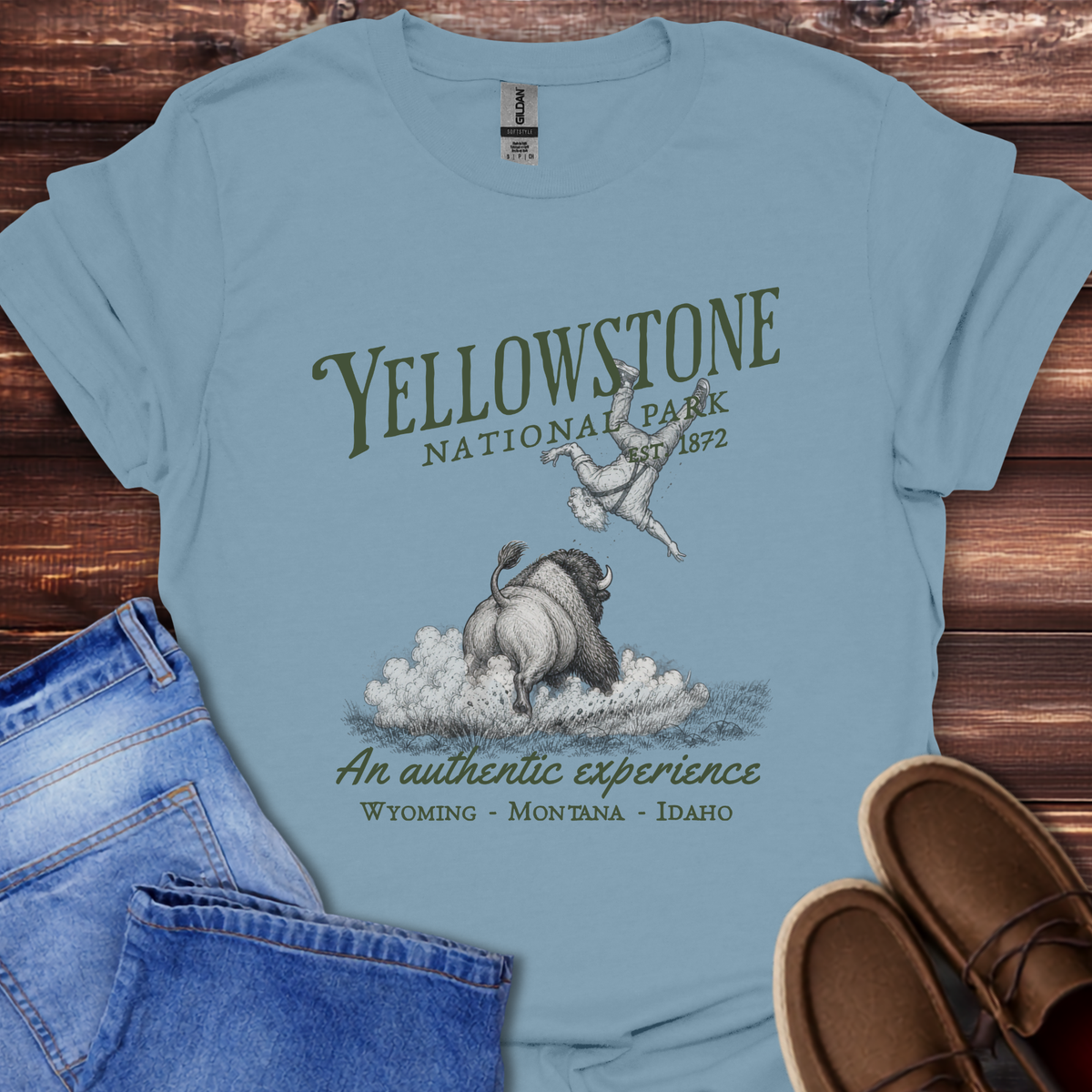 Yellowstone An Authentic Experience T-Shirt