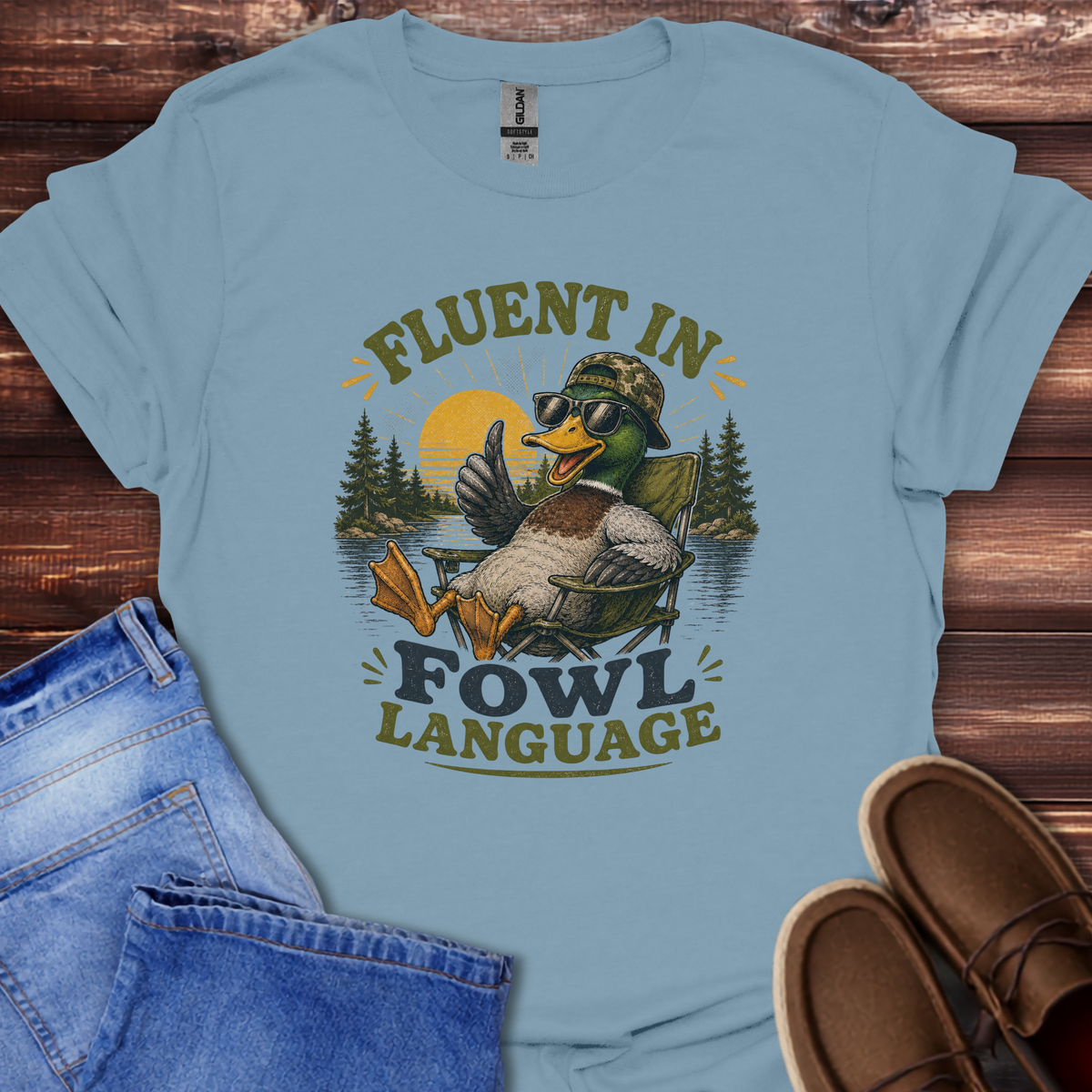 Fluent In Fowl Language T-Shirt