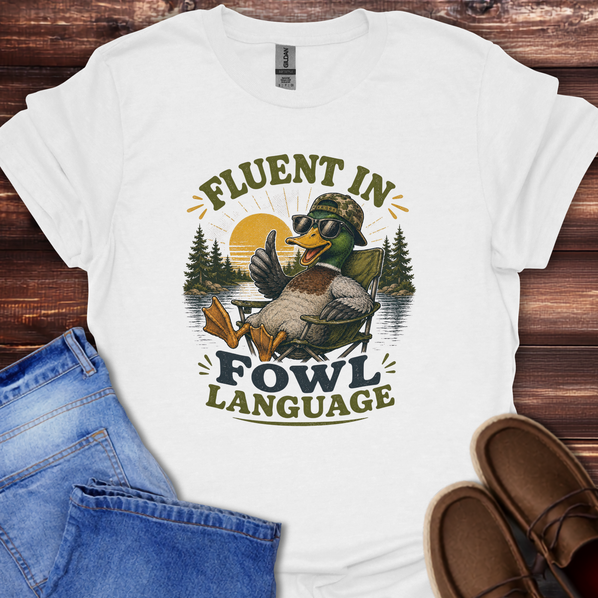 Fluent In Fowl Language T-Shirt