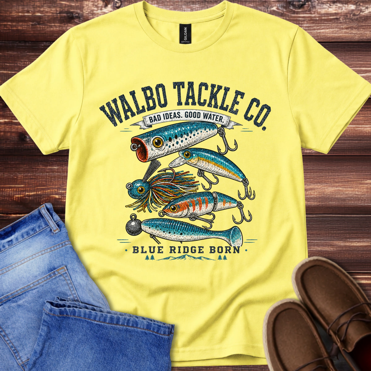 Walbo Tackle Co. Fishing T-Shirt