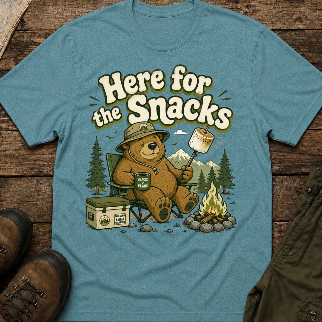 Here For The Snacks (And Roasted Marshmallows)