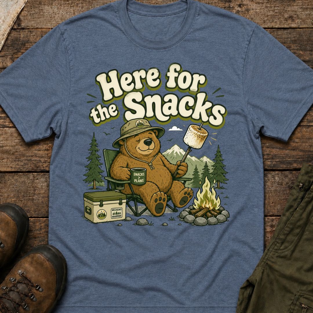 Here For The Snacks (And Roasted Marshmallows)