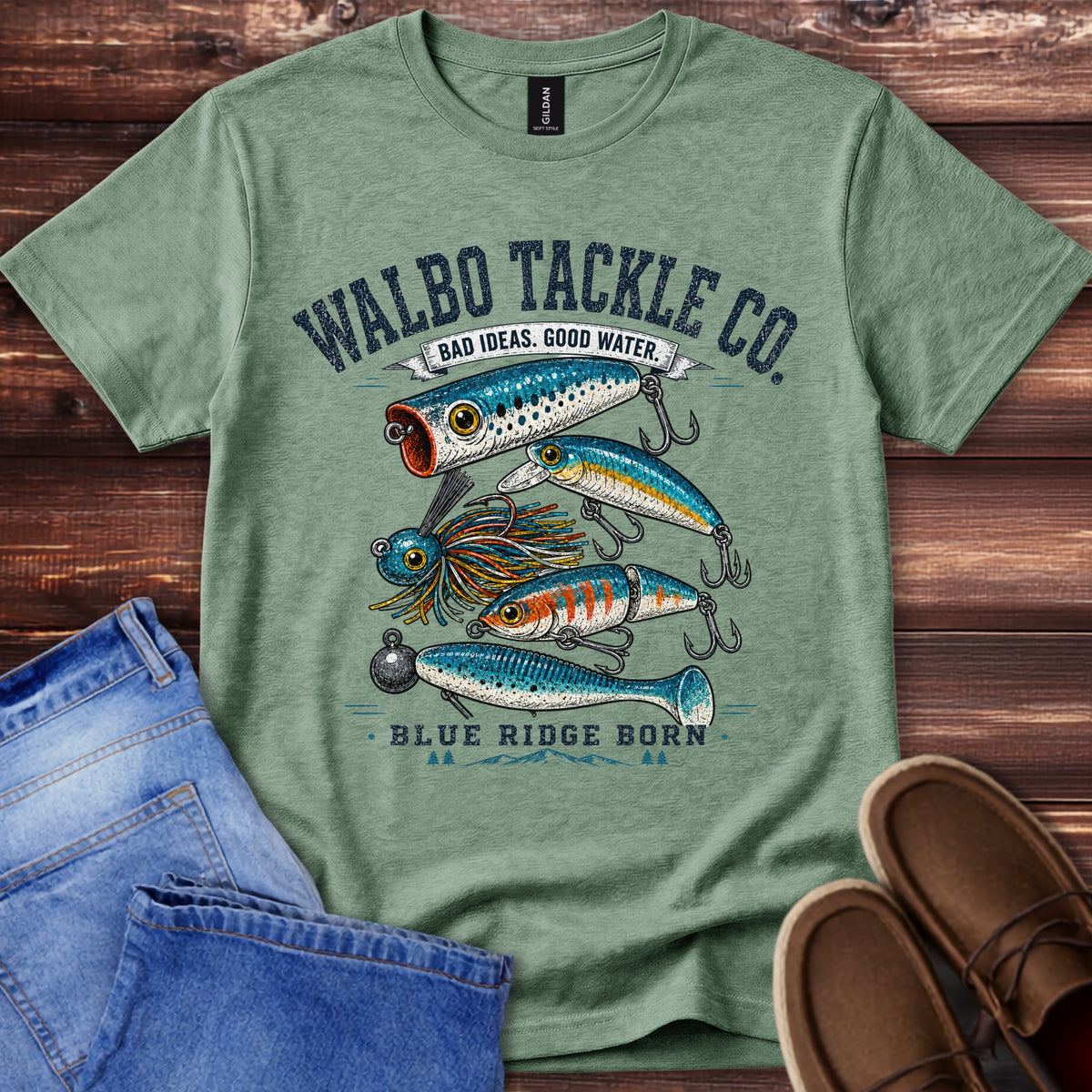 Walbo Tackle Co. Fishing T-Shirt