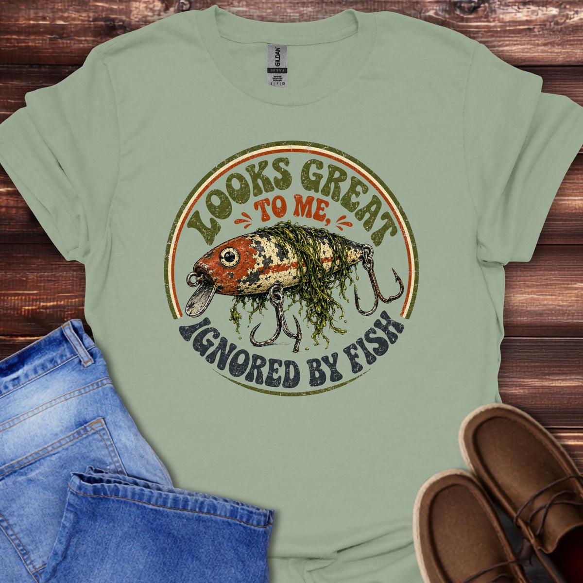 Looks Great To Me, Ignored By Fish T-Shirt