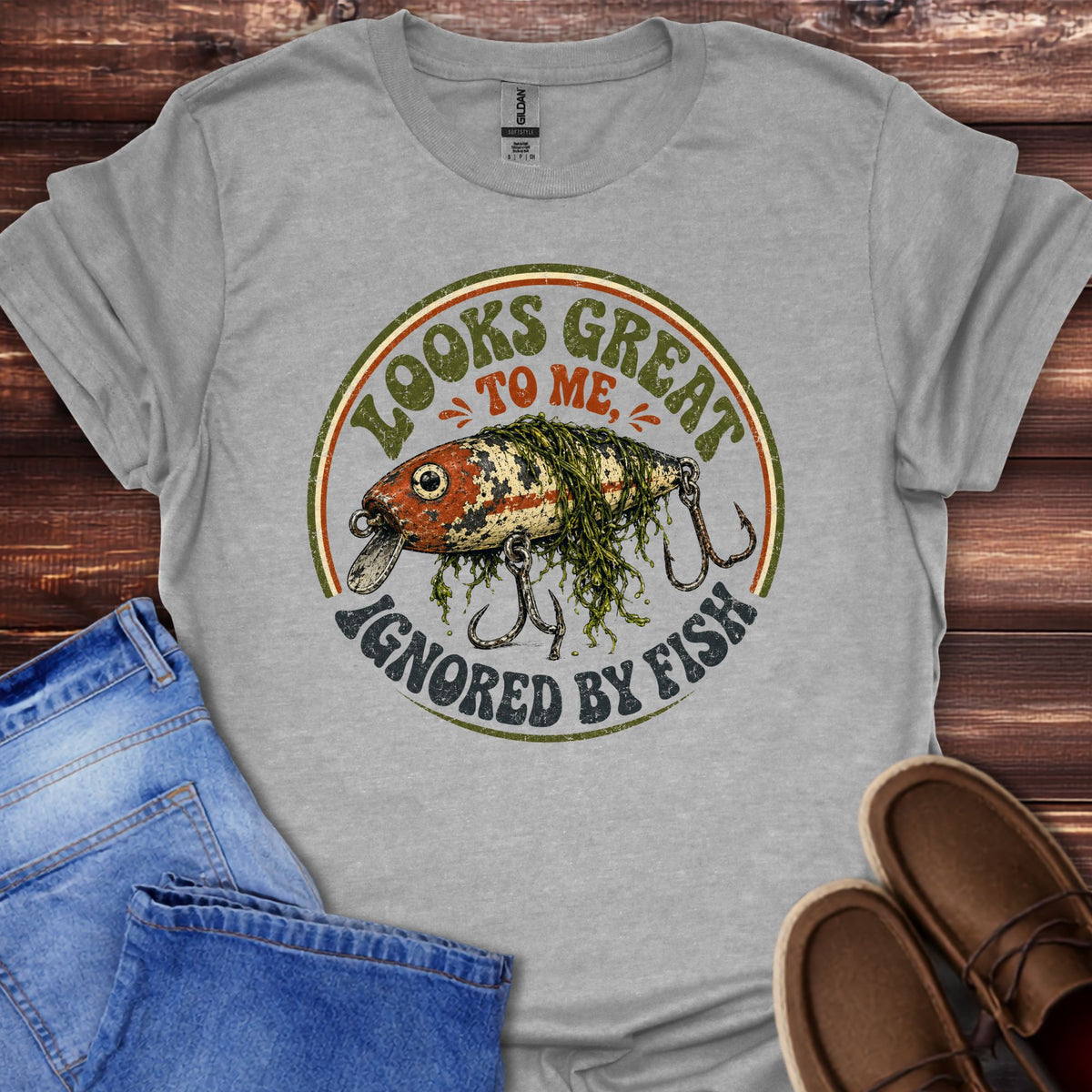 Looks Great To Me, Ignored By Fish T-Shirt
