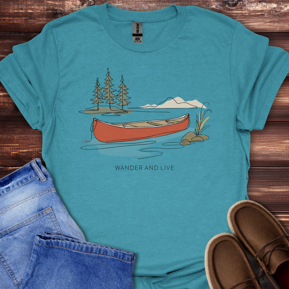 Lakeside Canoe T-Shirt
