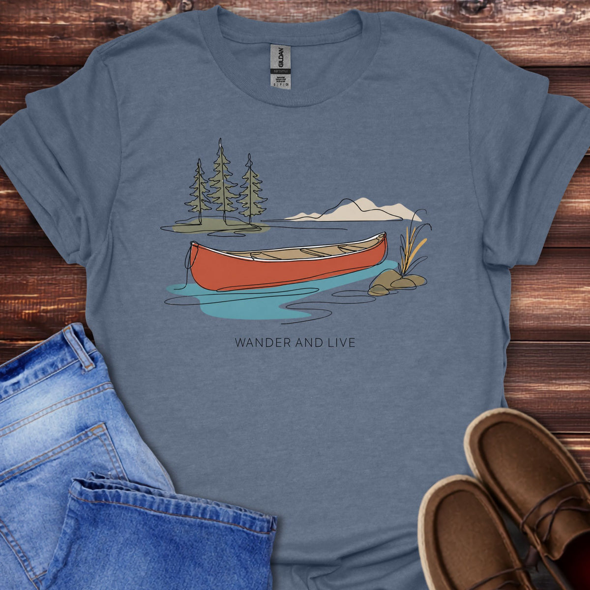 Lakeside Canoe T-Shirt
