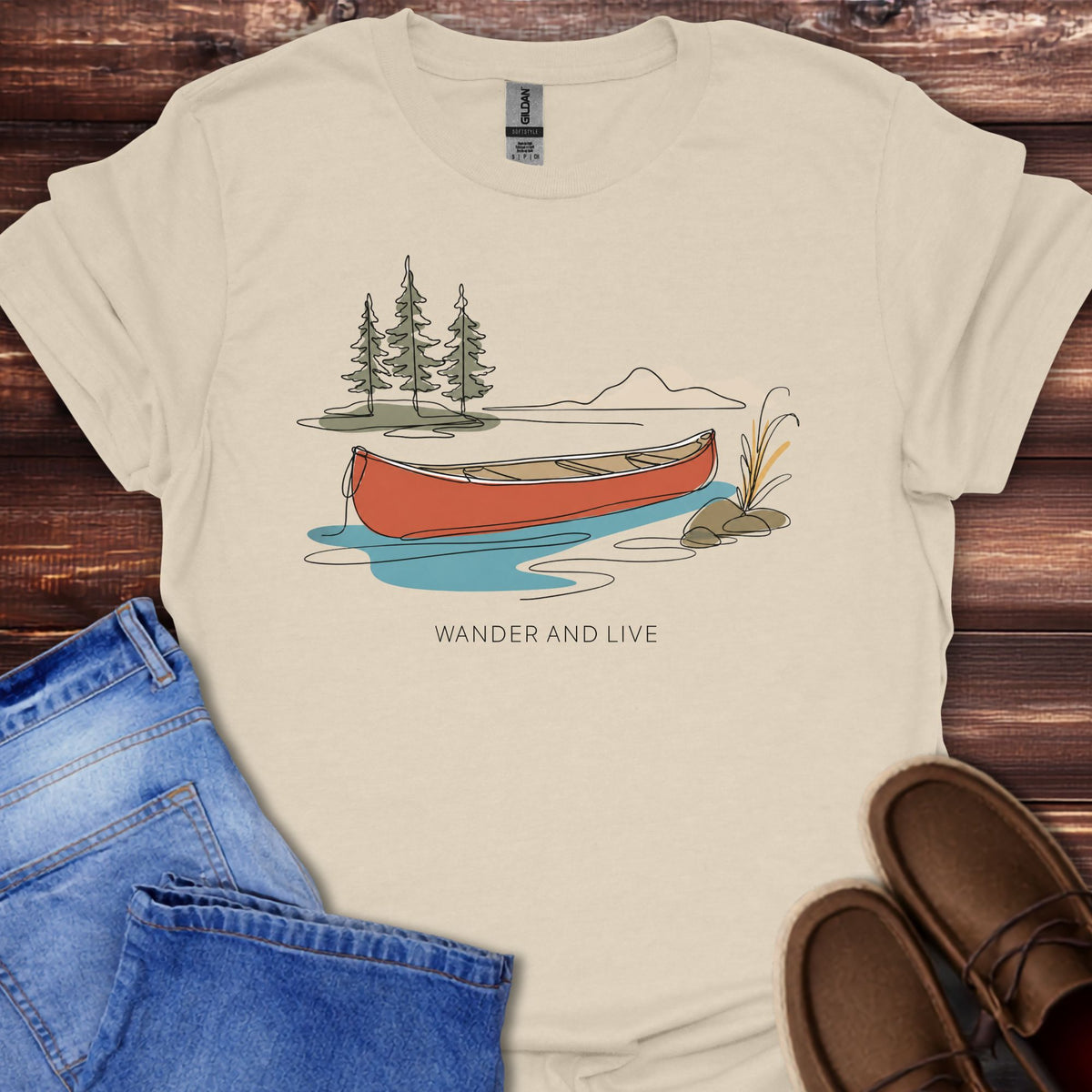 Lakeside Canoe T-Shirt