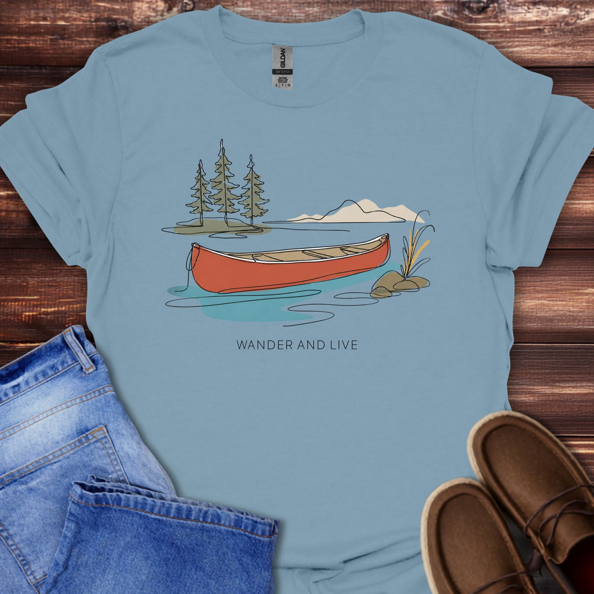 Lakeside Canoe T-Shirt