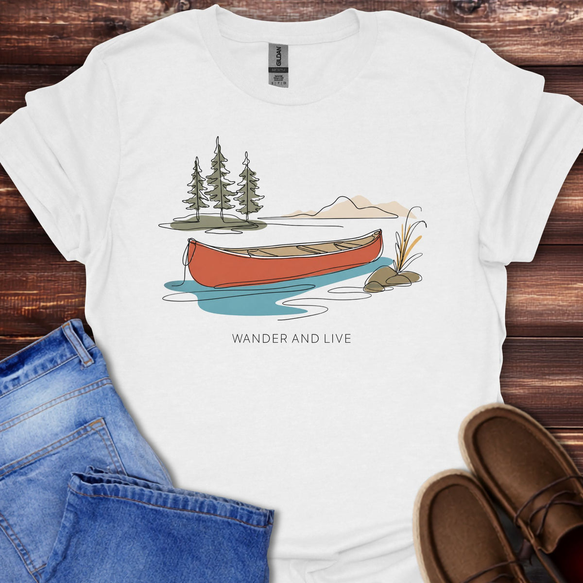 Lakeside Canoe T-Shirt