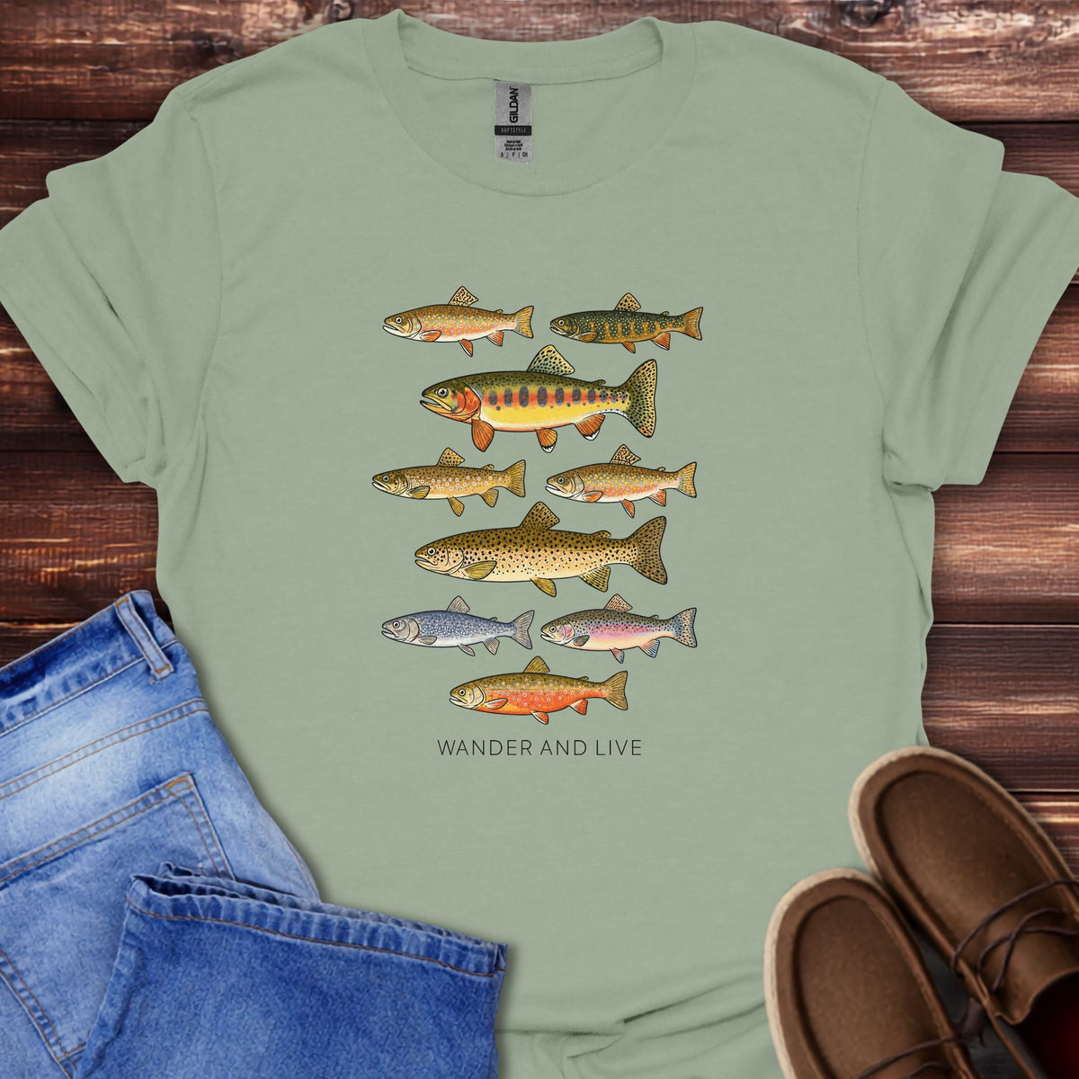Trout Species T-Shirt