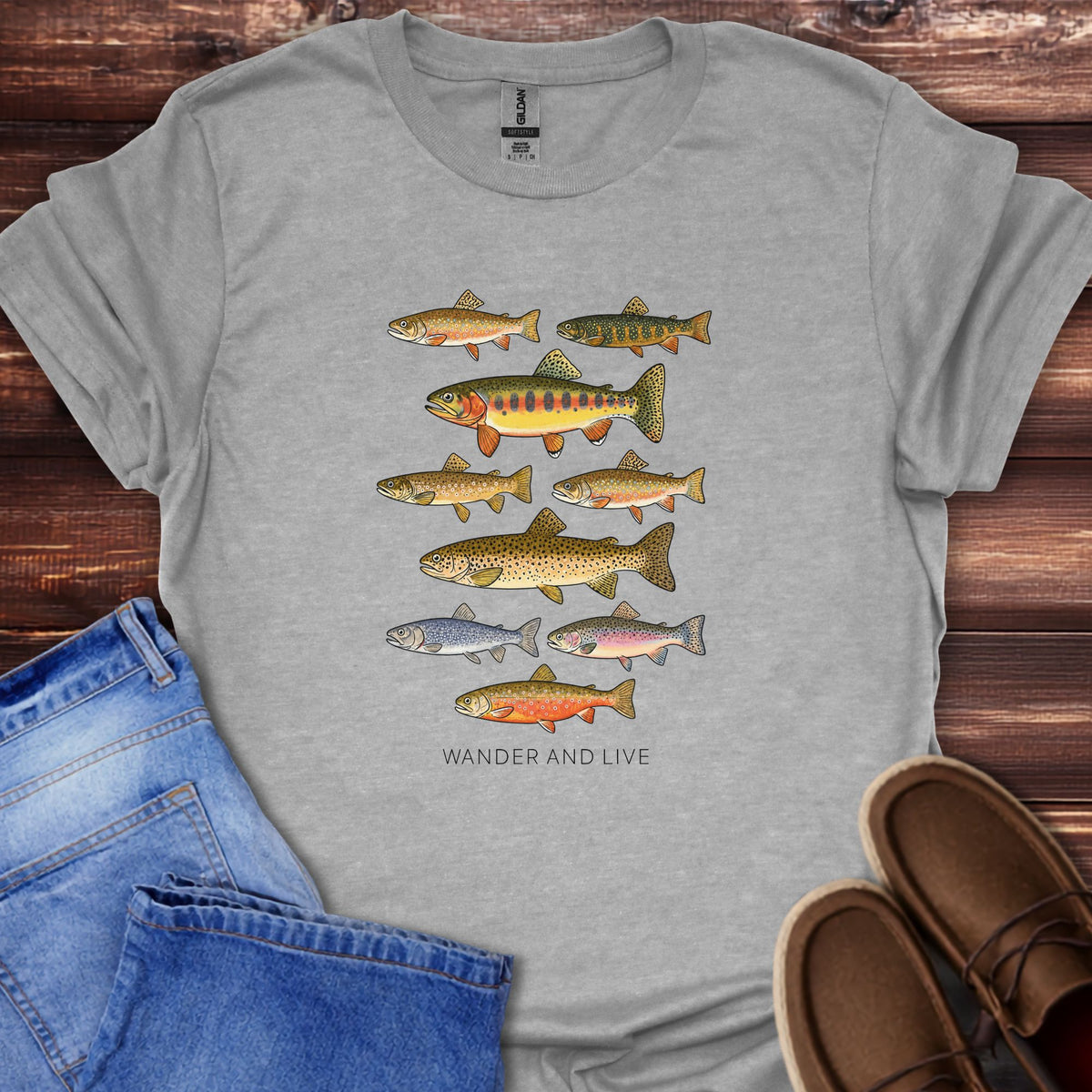 Trout Species T-Shirt