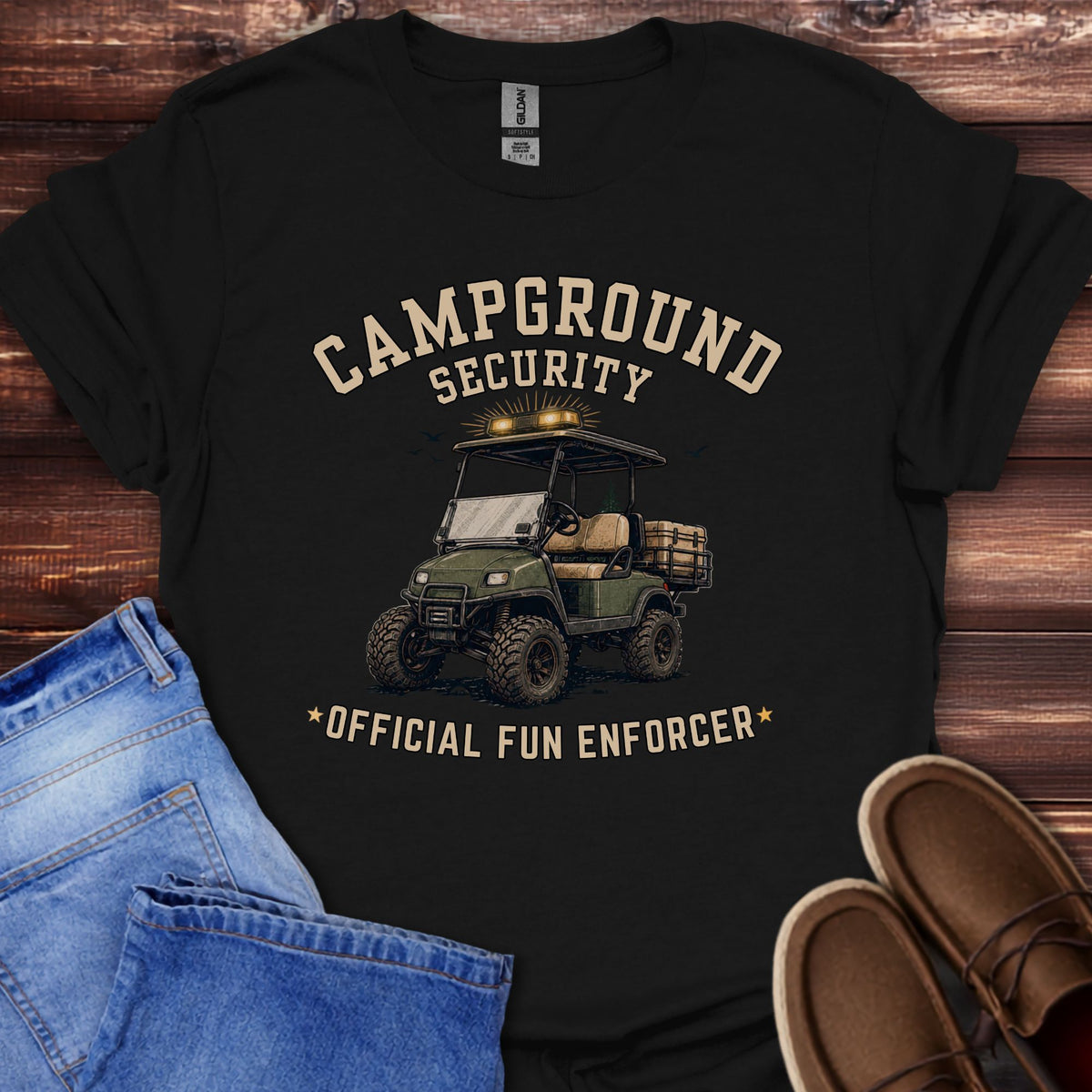 Campground Security Official Fun Enforcer T-Shirt