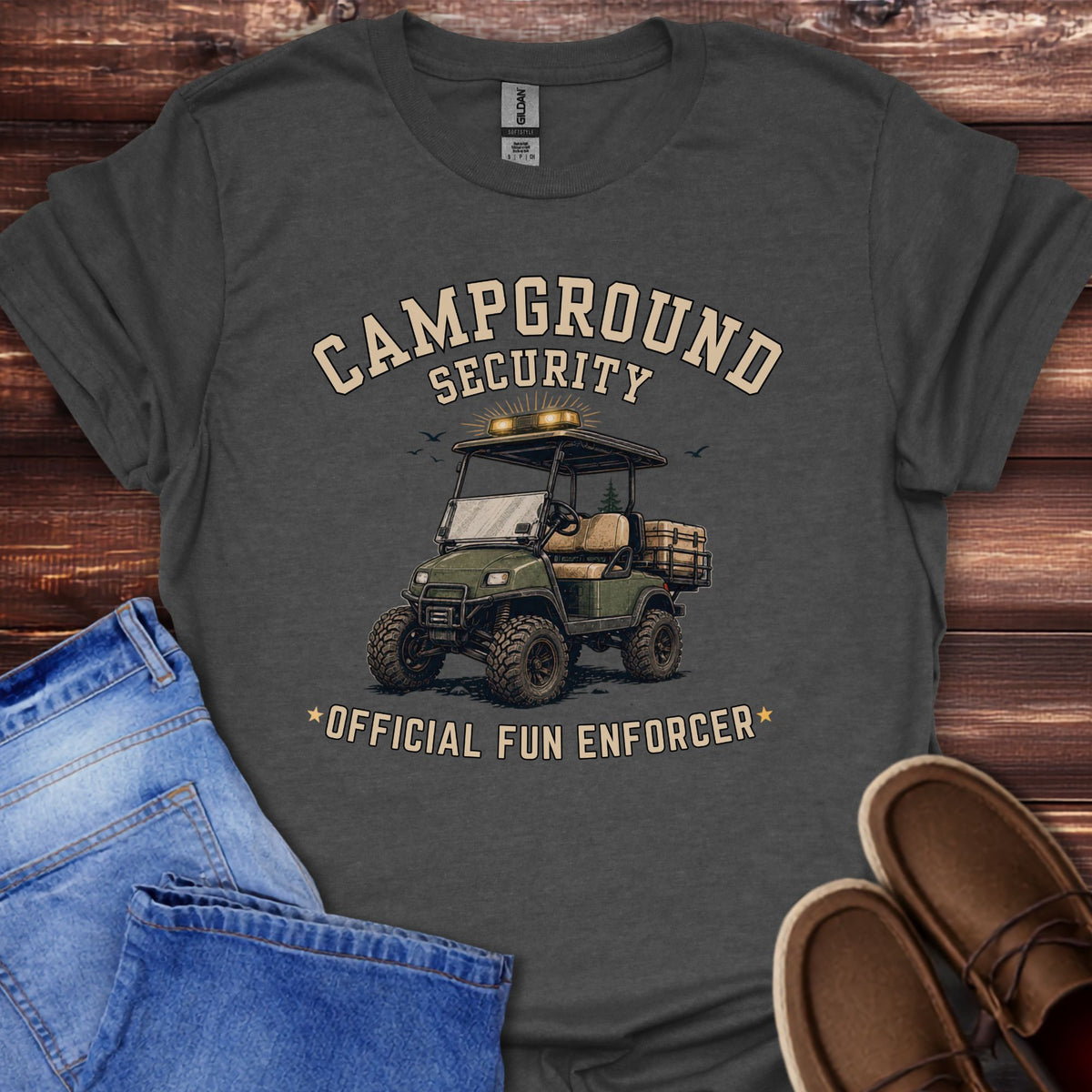 Campground Security Official Fun Enforcer T-Shirt