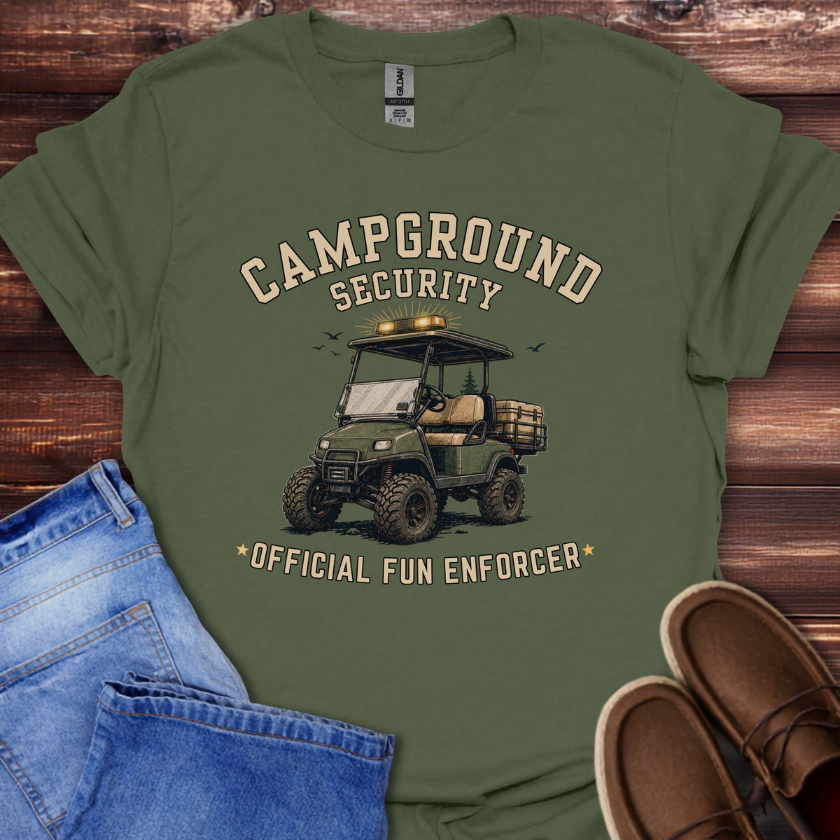 Campground Security Official Fun Enforcer T-Shirt