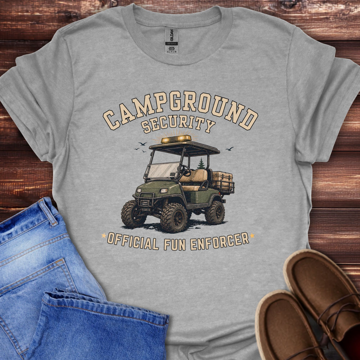 Campground Security Official Fun Enforcer T-Shirt