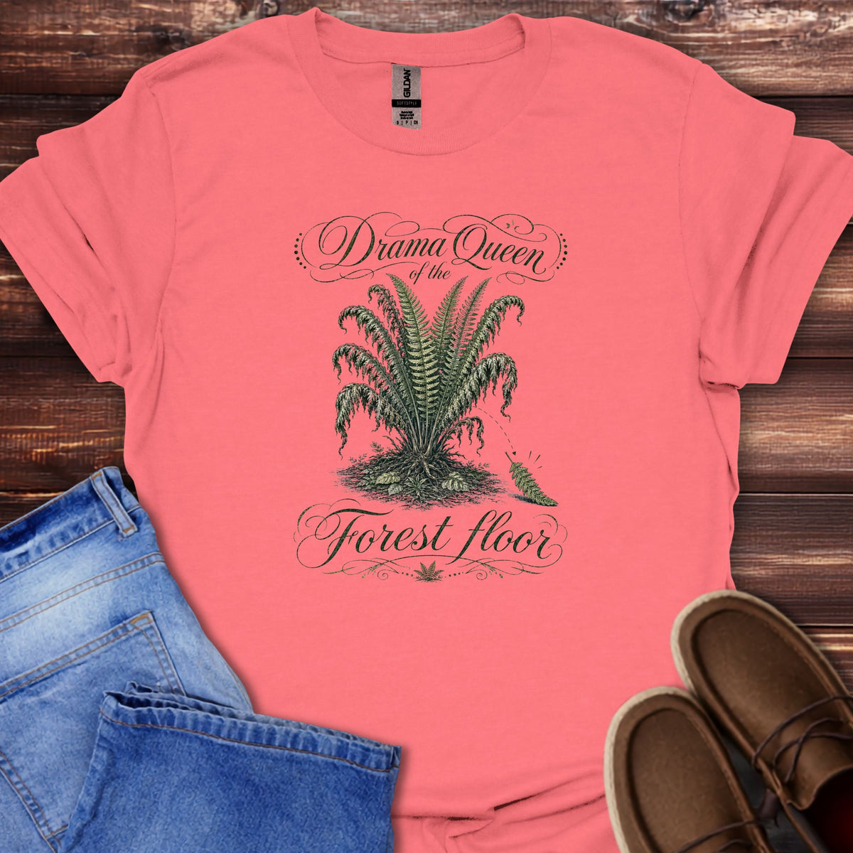 Drama Queen Of The Forest Floor T-Shirt