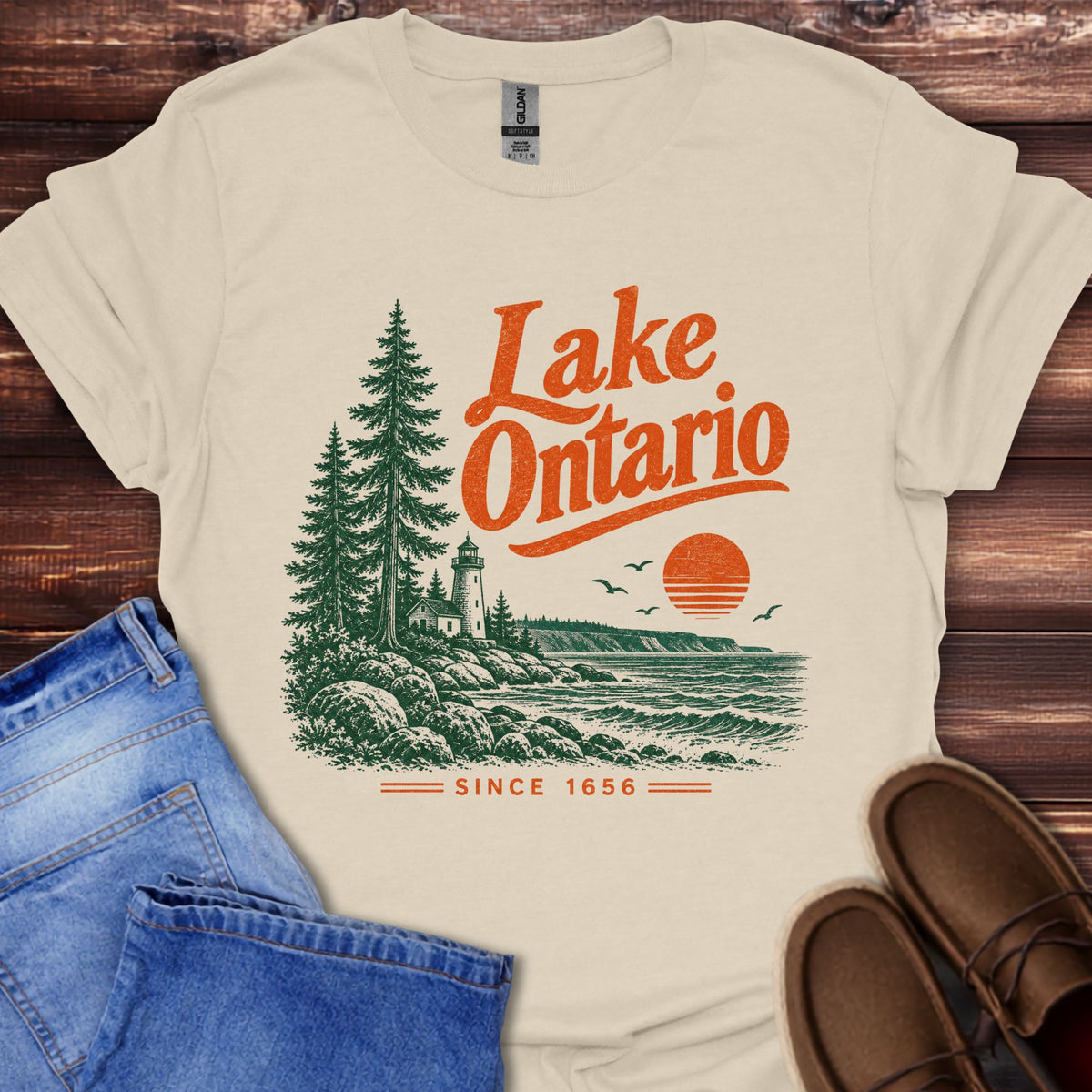 Lake Ontario Lighthouse T-Shirt