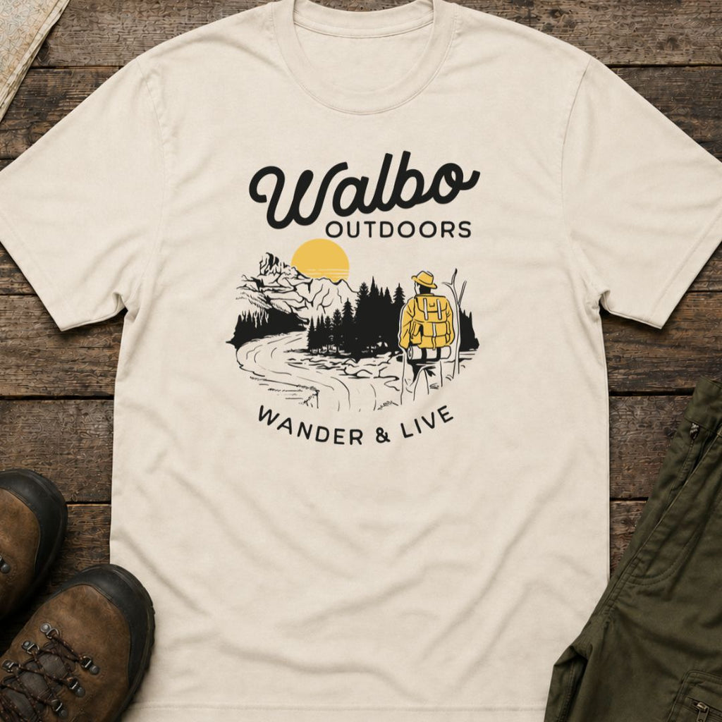 Walbo Outdoors “Wander & Live” T-Shirt