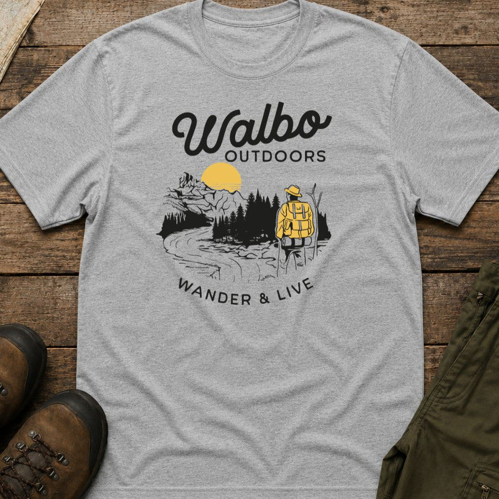 Walbo Outdoors “Wander & Live” T-Shirt