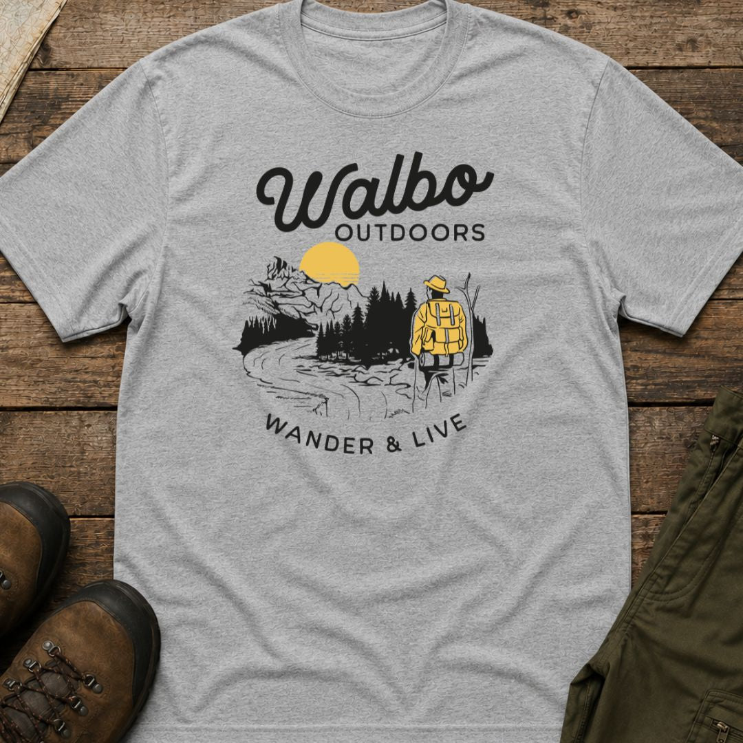 Walbo Outdoors “Wander & Live” T-Shirt