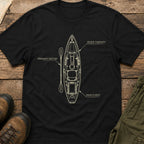Kayak Blueprint, Main Event The Cooler 🥪 T-Shirt