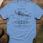 Kayak Schematic T-Shirt