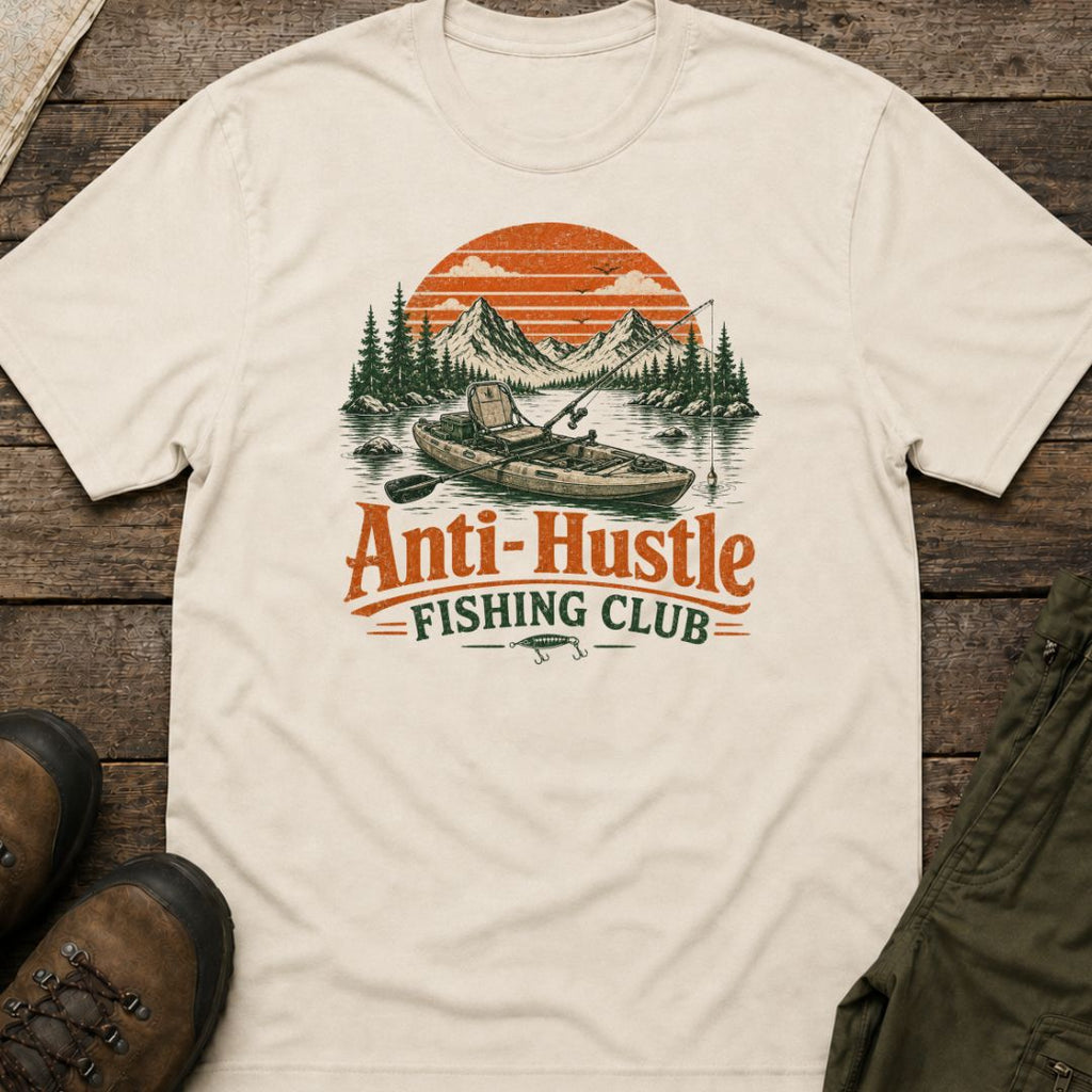 Anti-Hustle Fishing Club T-Shirt