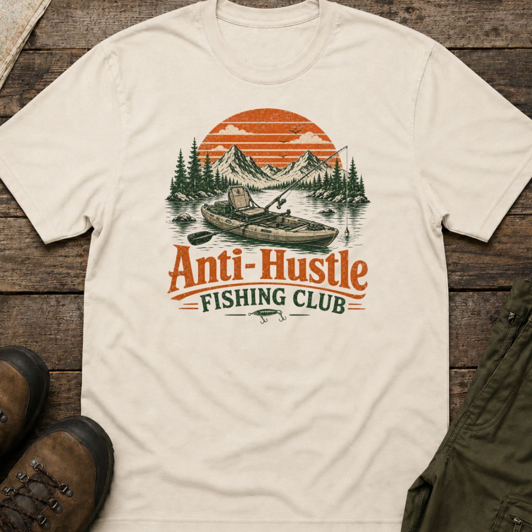Anti-Hustle Fishing Club T-Shirt