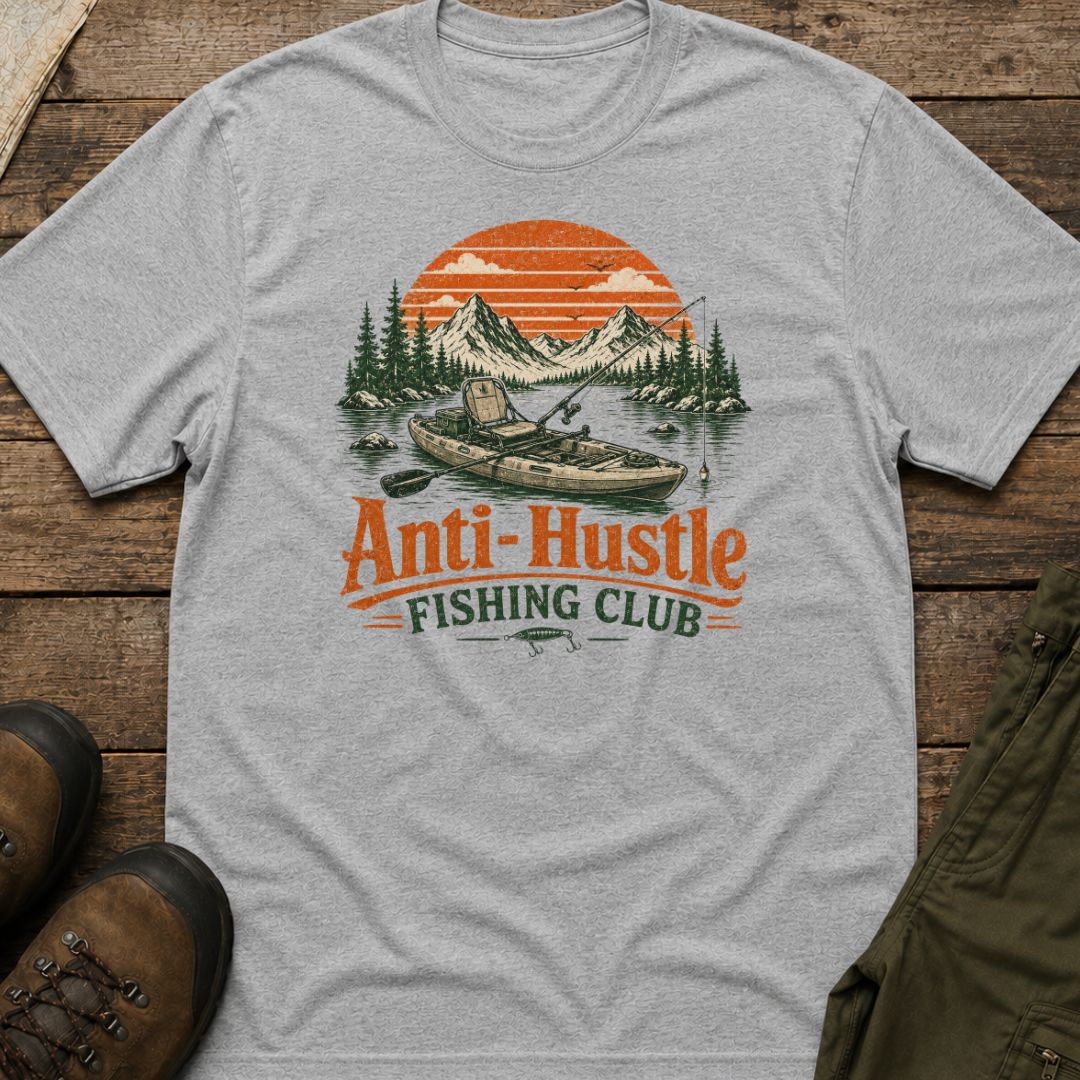 Anti-Hustle Fishing Club T-Shirt
