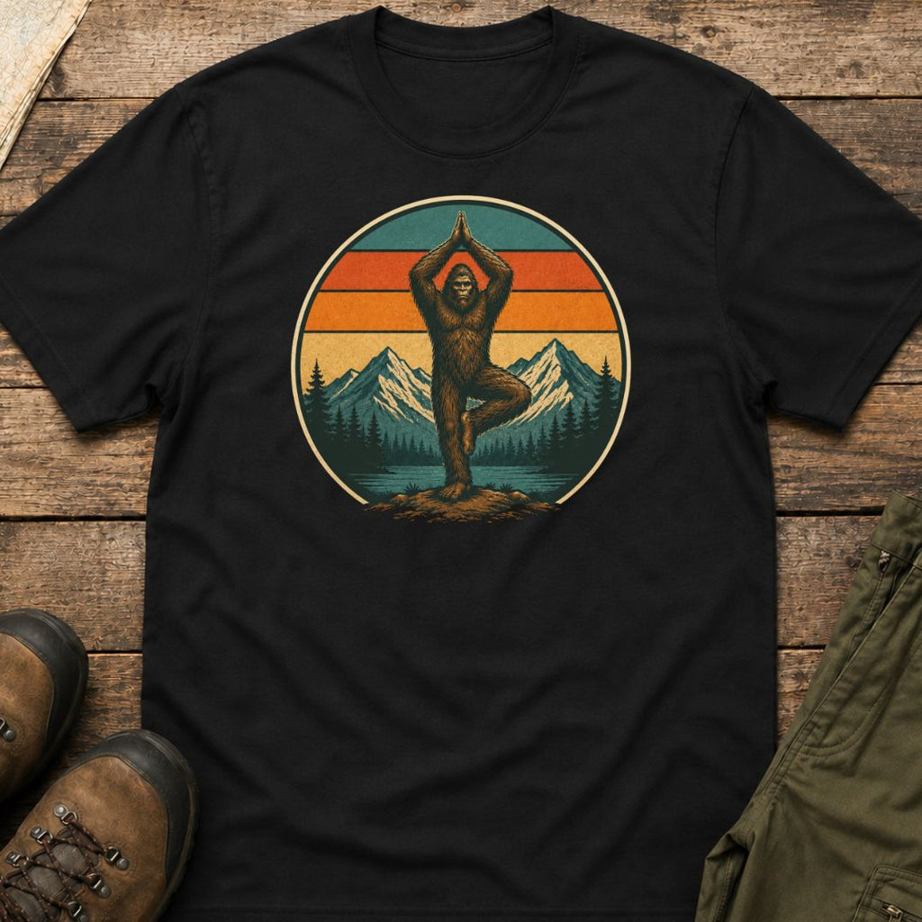 Yoga Sasquatch T-Shirt