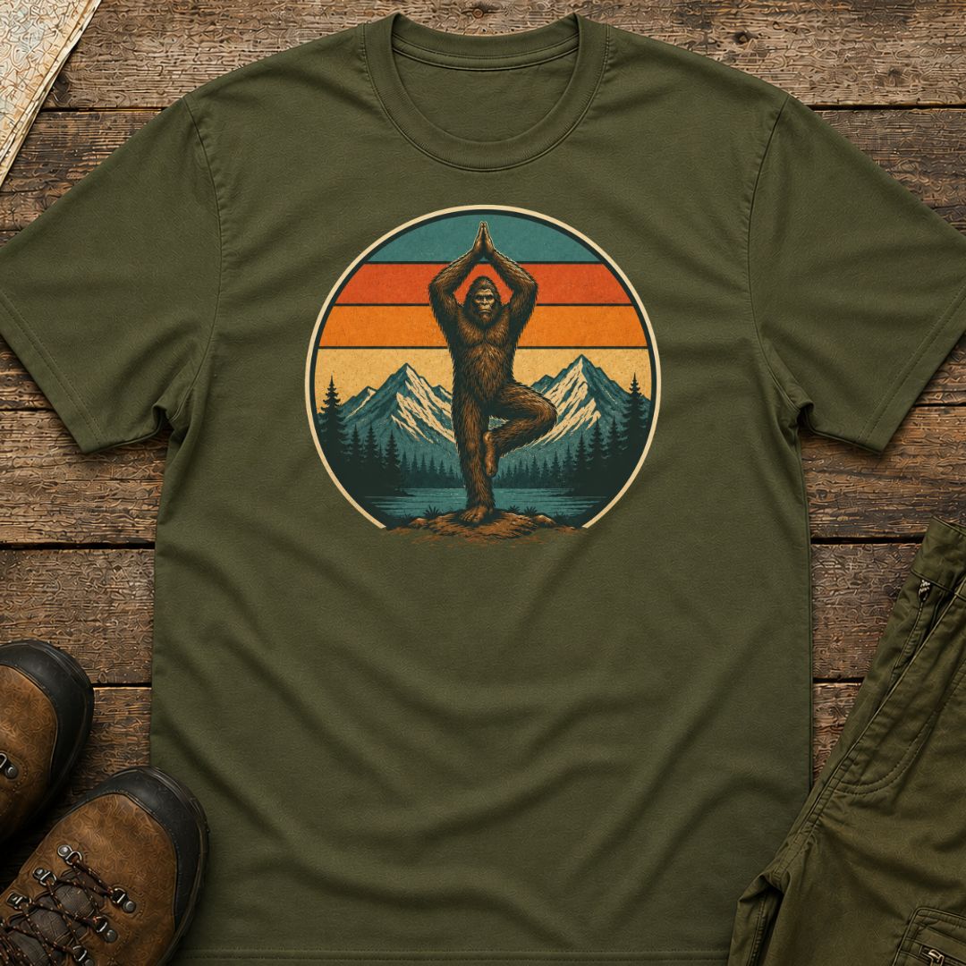 Yoga Sasquatch T-Shirt