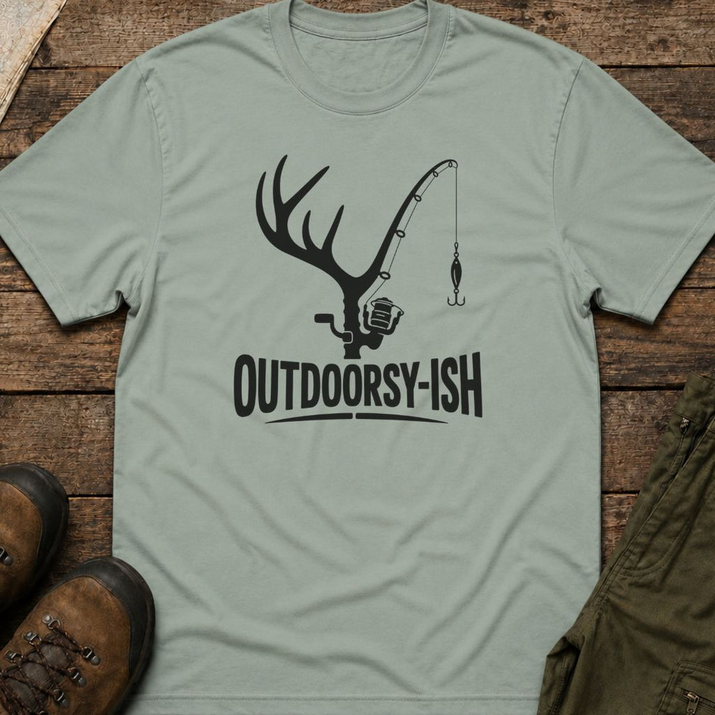 Outdoorsy-ish Fishing & Hunting T-Shirt