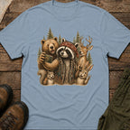 Woodland Friends Selfie T‑Shirt
