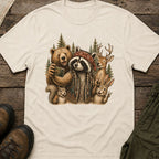 Woodland Friends Selfie T‑Shirt