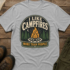 I Like Campfires More Than People T-Shirt