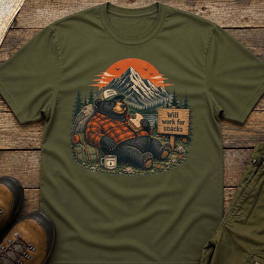Will Work For Snacks T-Shirt