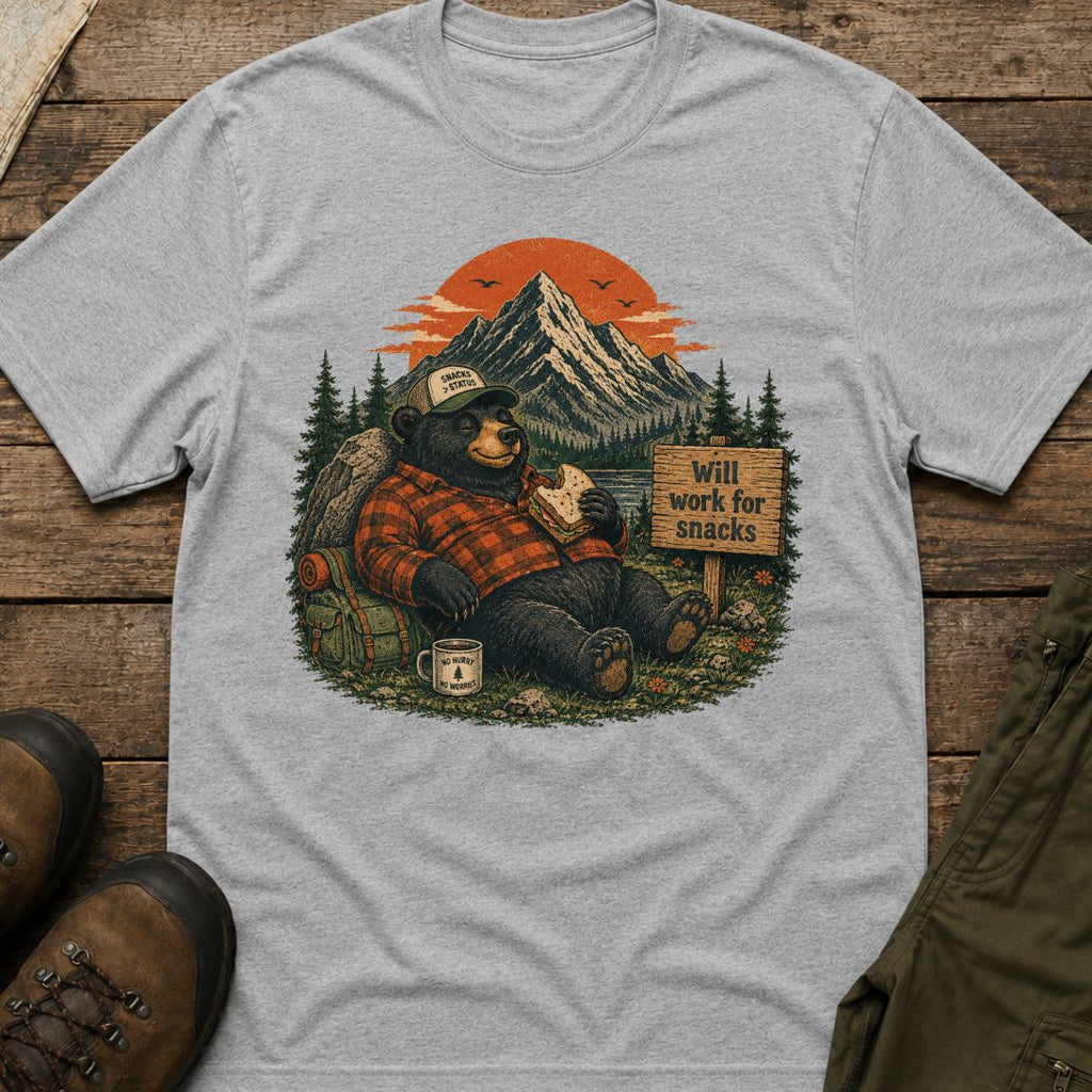 Will Work For Snacks T-Shirt