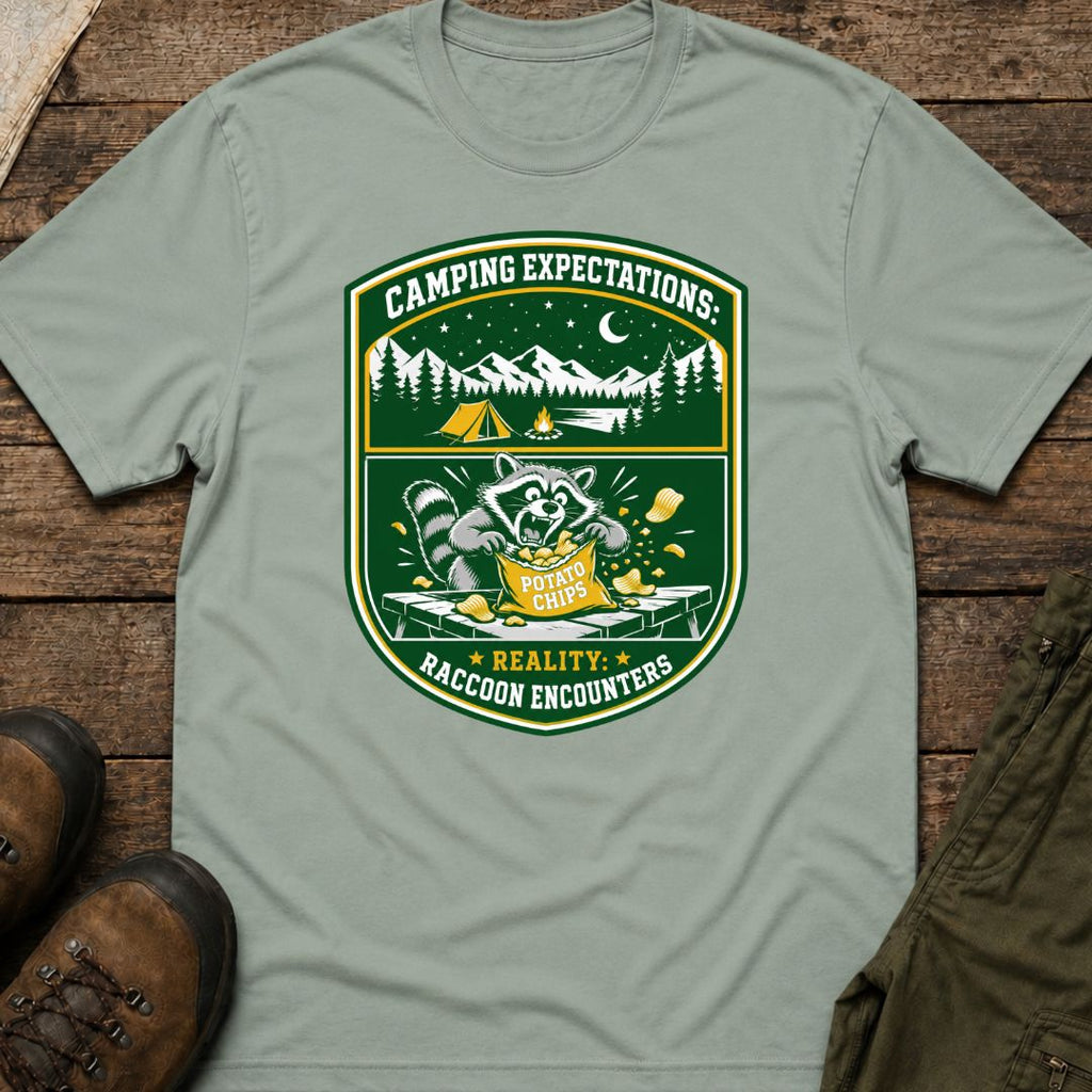 Camping Expectations T-Shirt