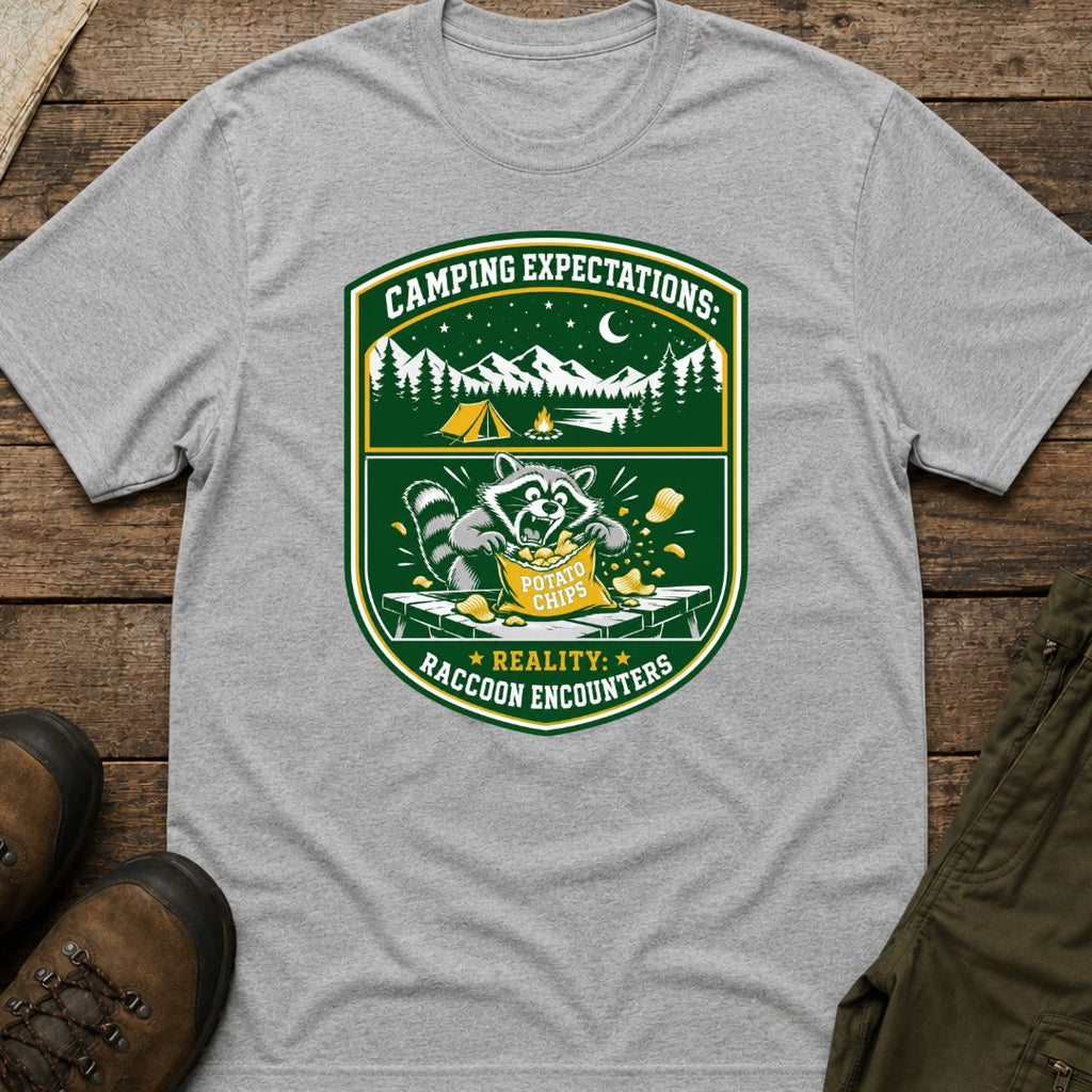 Camping Expectations T-Shirt