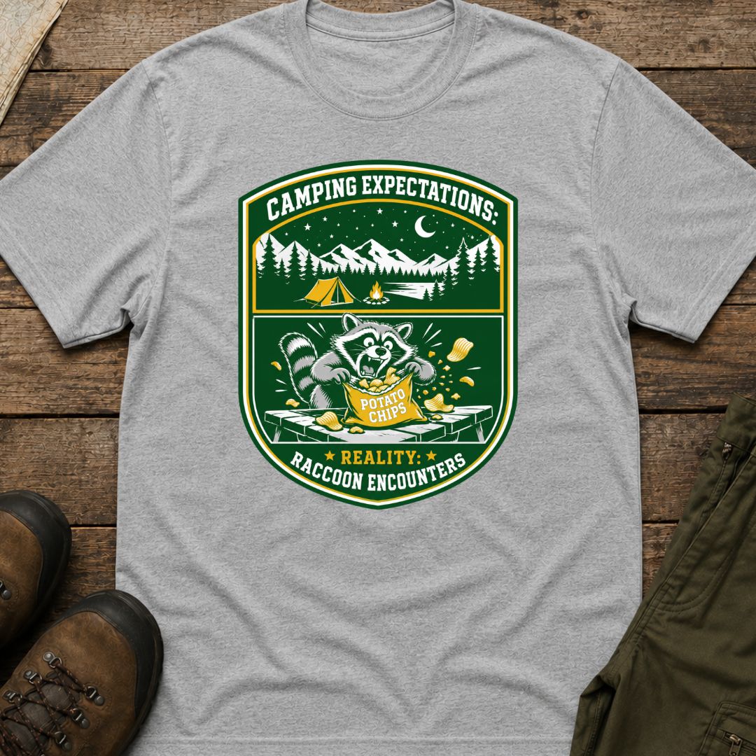 Camping Expectations T-Shirt
