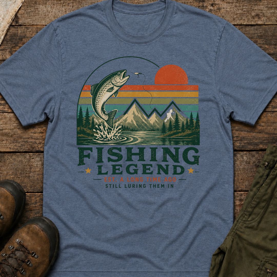 Retro Fishing Legend