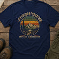 Outdoor Recreation Retro Mountains T-Shirt