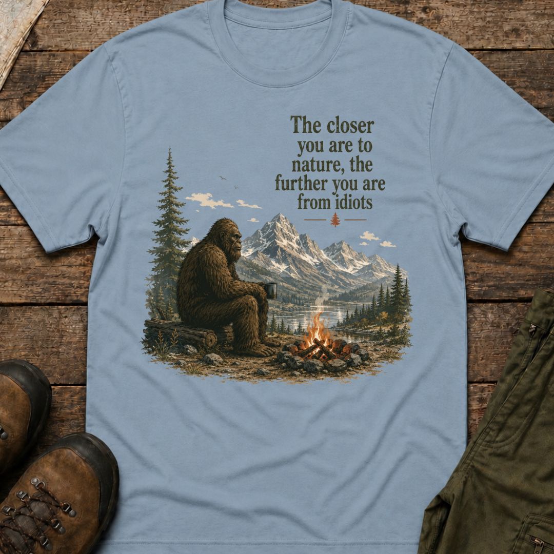 The closer you are to nature, the further you are from idiots