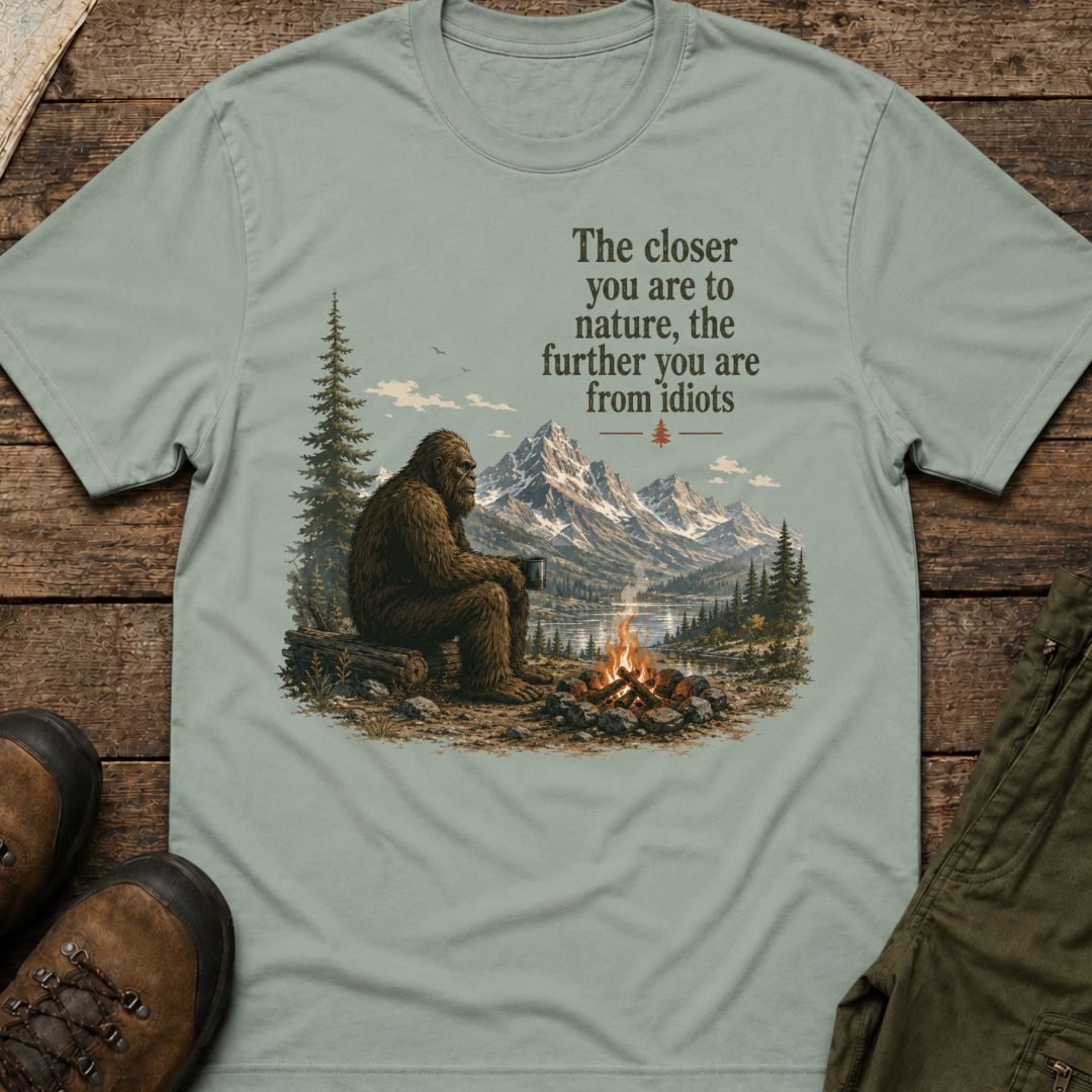 The closer you are to nature, the further you are from idiots