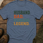 Husband Dad Fishing Legend