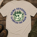 Going Outdoors to Unplug the Brain T-Shirt