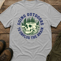 Going Outdoors to Unplug the Brain T-Shirt