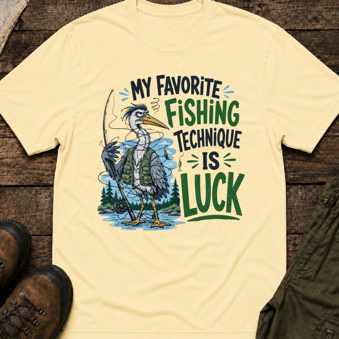 My Favorite Fishing Technique Is Luck